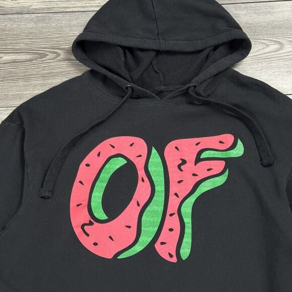 Odd Future Watermelon Donut Logo Lightweight Hoodie - Picture 2 of 3